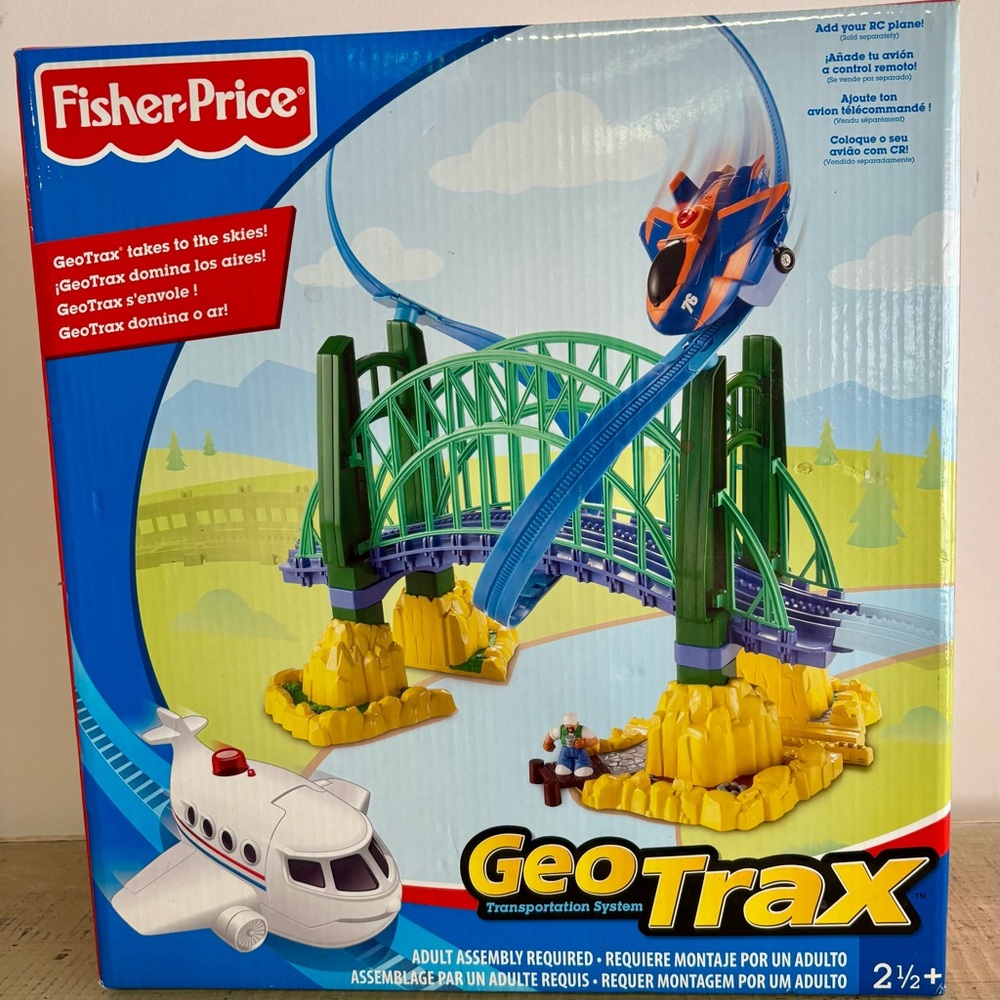 *New* GeoTrax’s Fly By Bridge with GeoAir Trax expansion Track